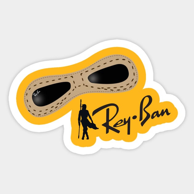 Rey-Ban Sticker by tumblingsaber